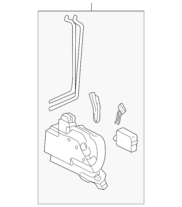Lock Assembly - Volvo (31253052) - view 2