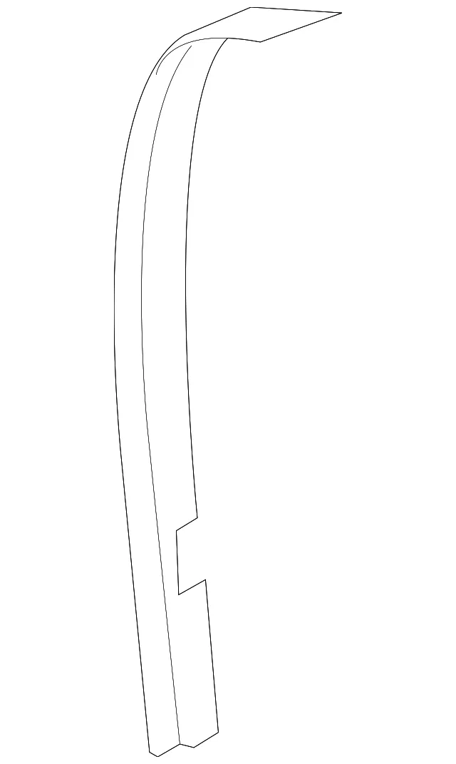 Side Seal - Driver's Side (LH) - Volvo (31256560)