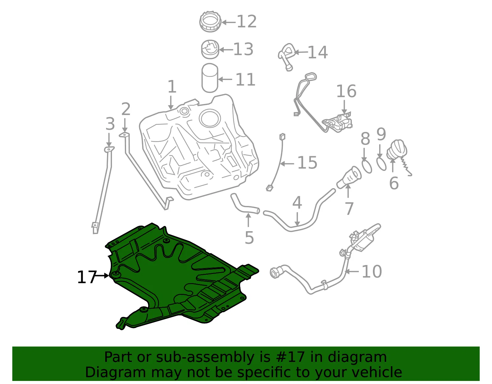 Heat Shield - Volvo (31258300) - view 2