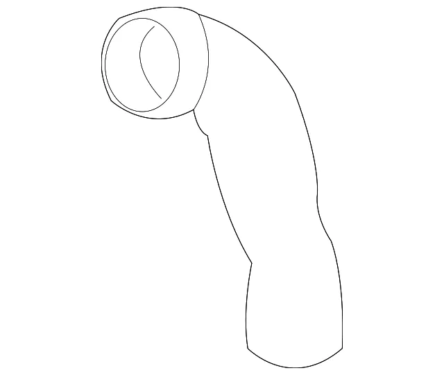 Inter-Cooler Pipe - Volvo (31261370) - view 2