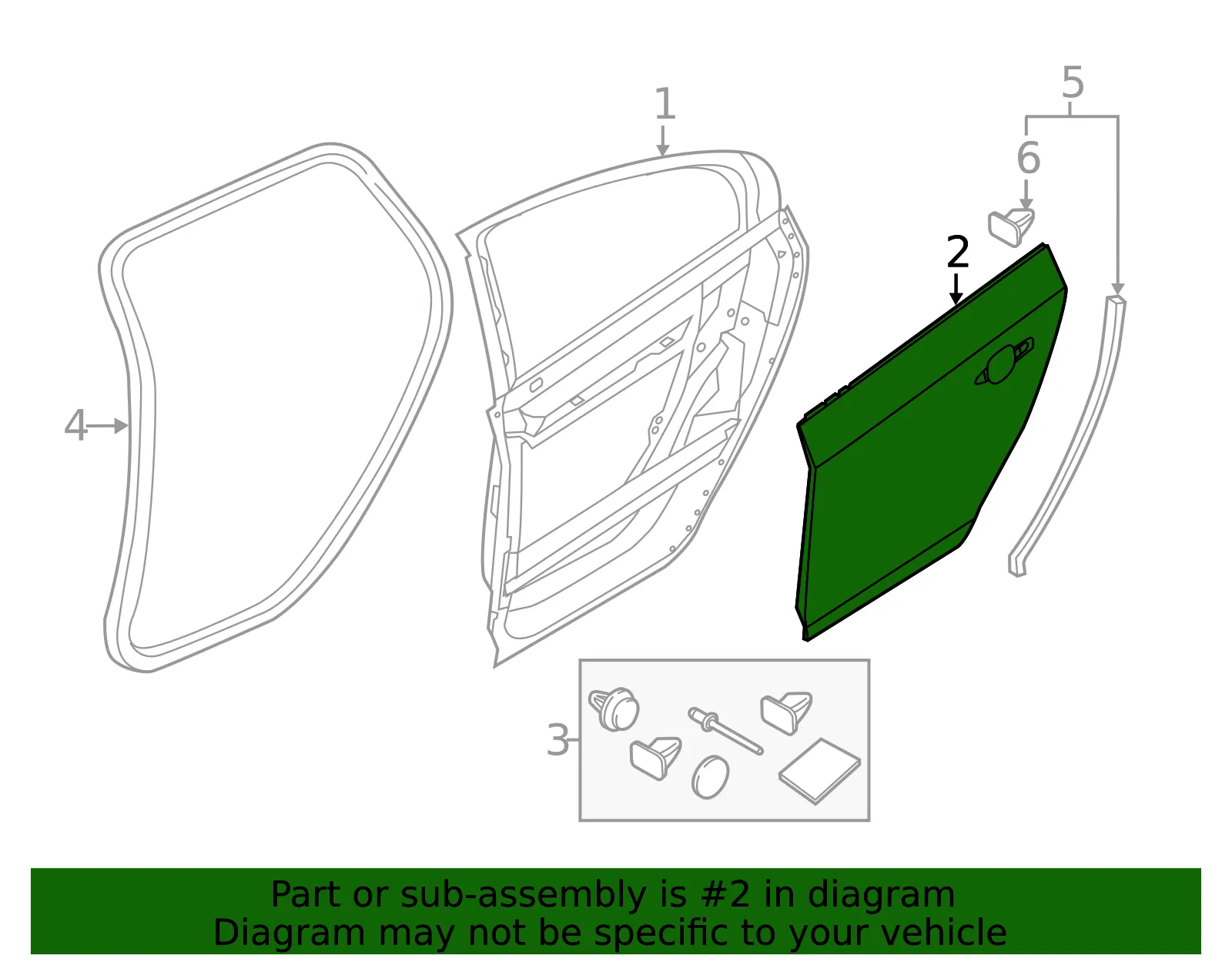 Outer Panel - Volvo (31298043) - view 2