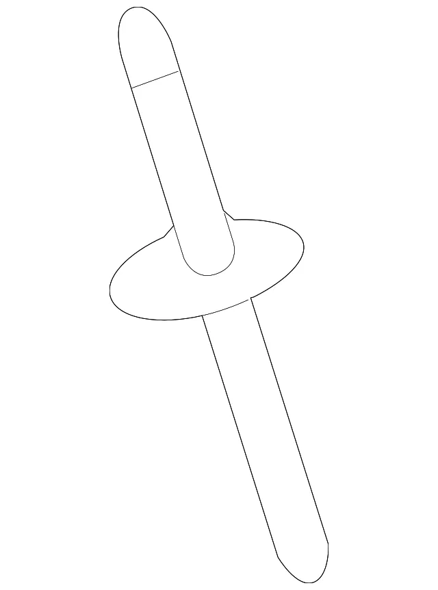 Protect Plate Clip - Driver's Side (LH) - Volvo (31316573)