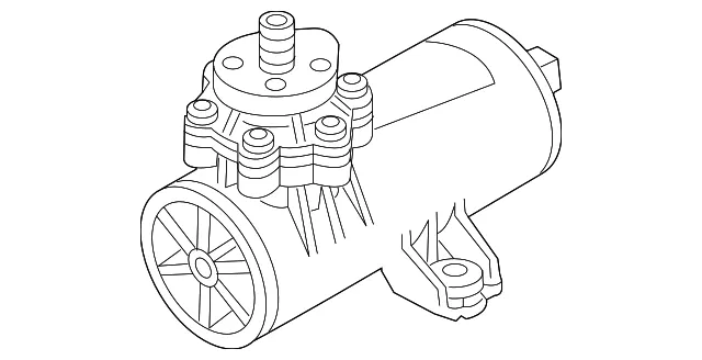 Vacuum Pump - Volvo (31317445) - view 2