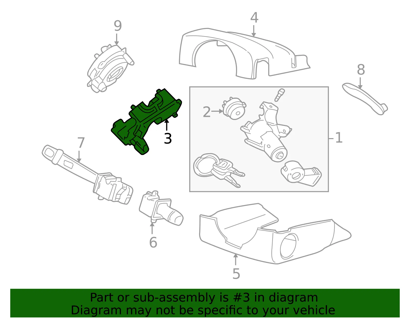 Housing - Volvo (31318973) - view 3