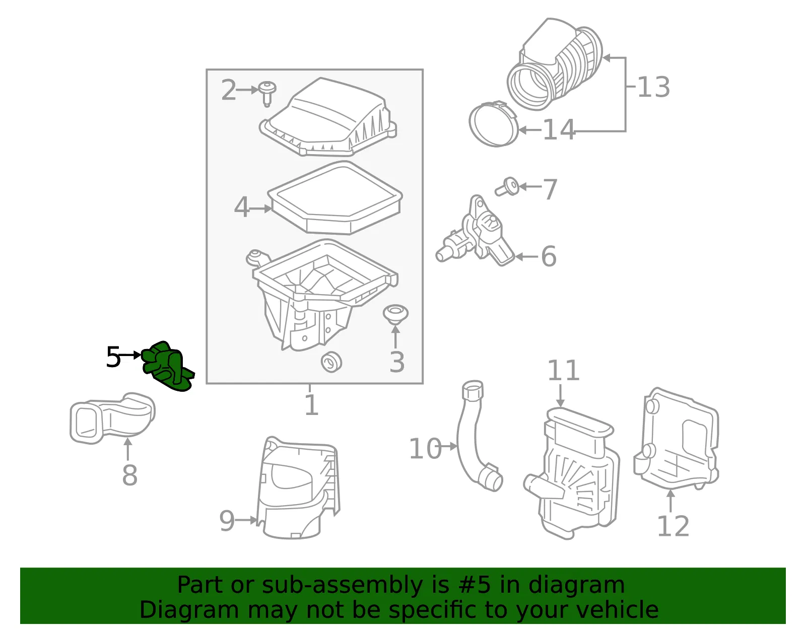 Mount Bracket - Volvo (31370344) - view 2