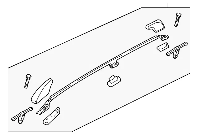 Side Rail - Passenger Side (RH) - Volvo (31378449)
