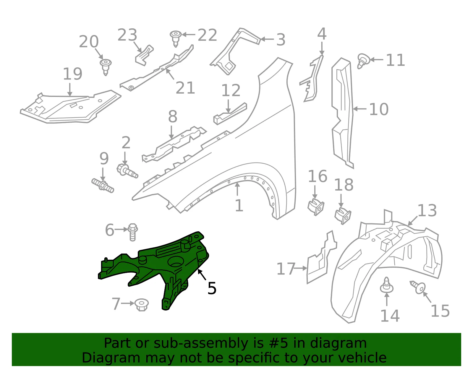 Mount Panel - Volvo (31378984) - view 2