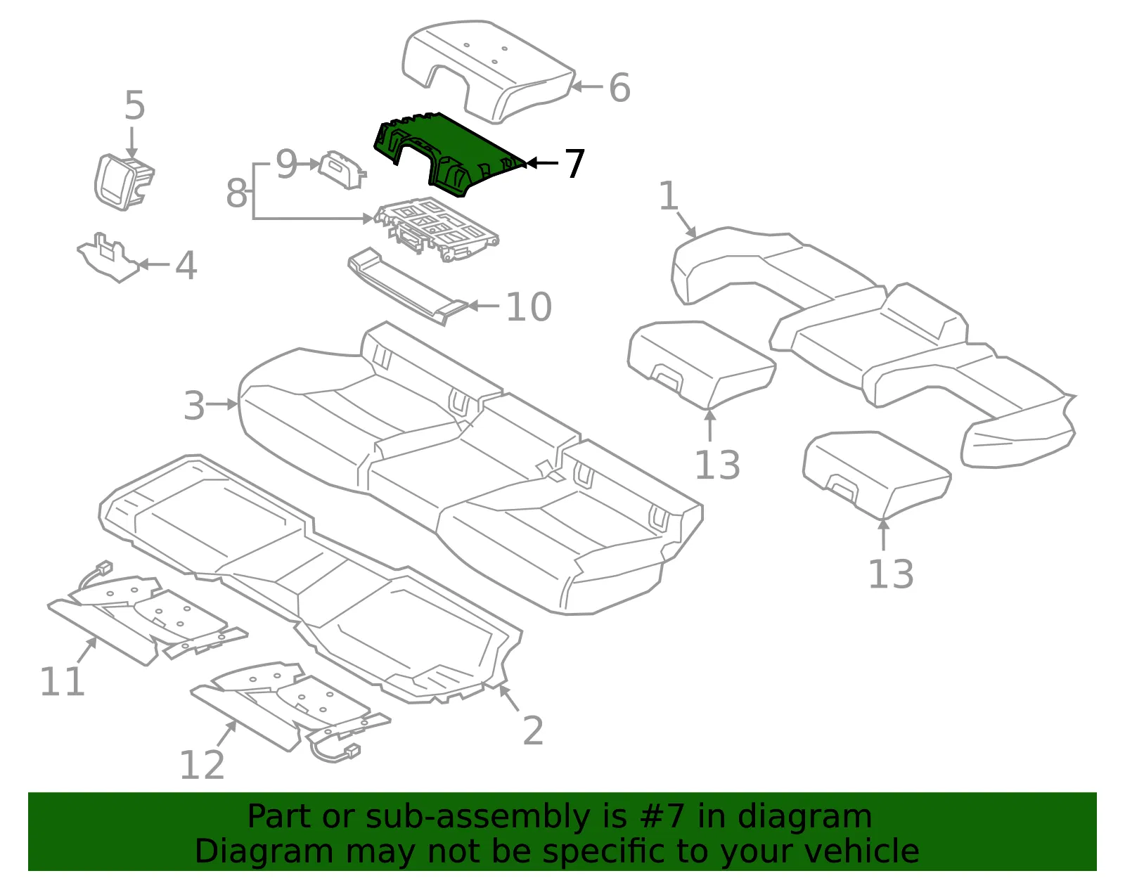 Mount Frame - Volvo (31379188) - view 2