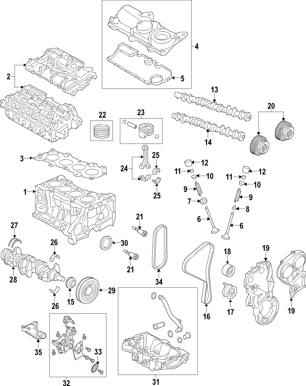 Bearing - Volvo (31401093)