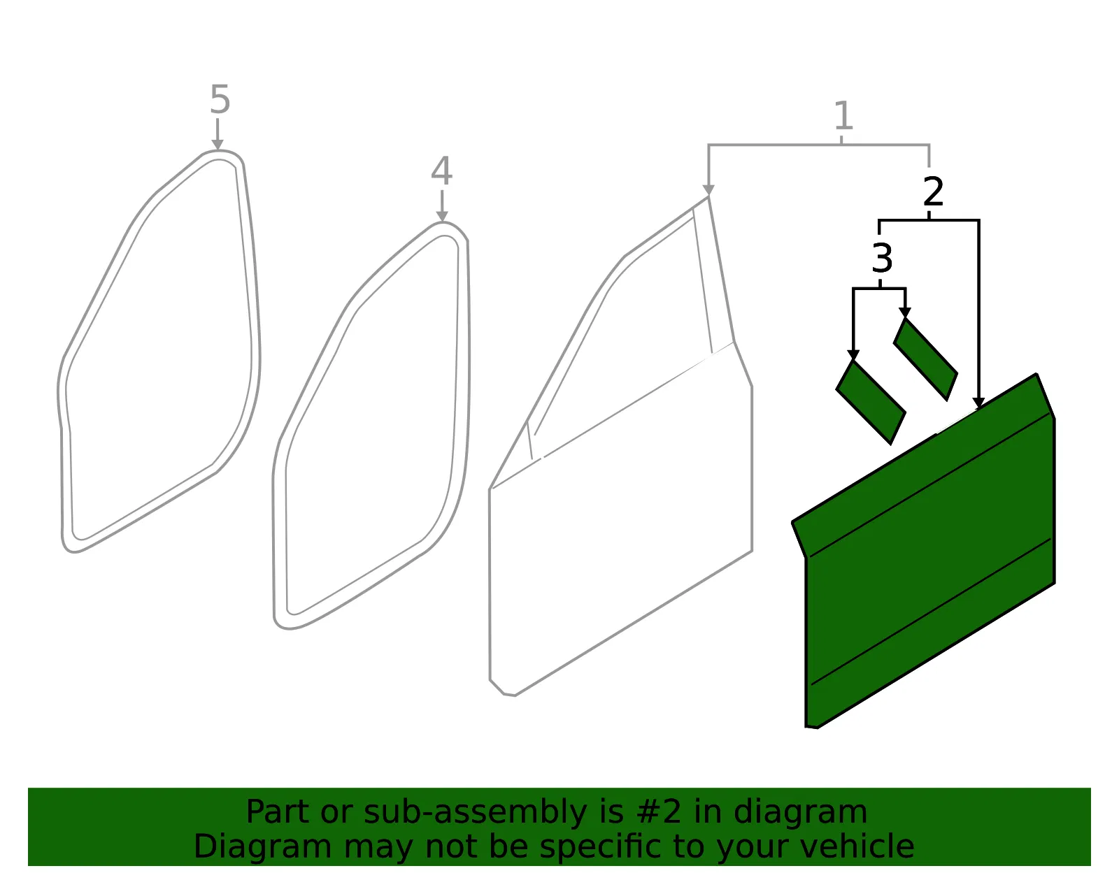 Outer Panel - Volvo (31402466) - view 2