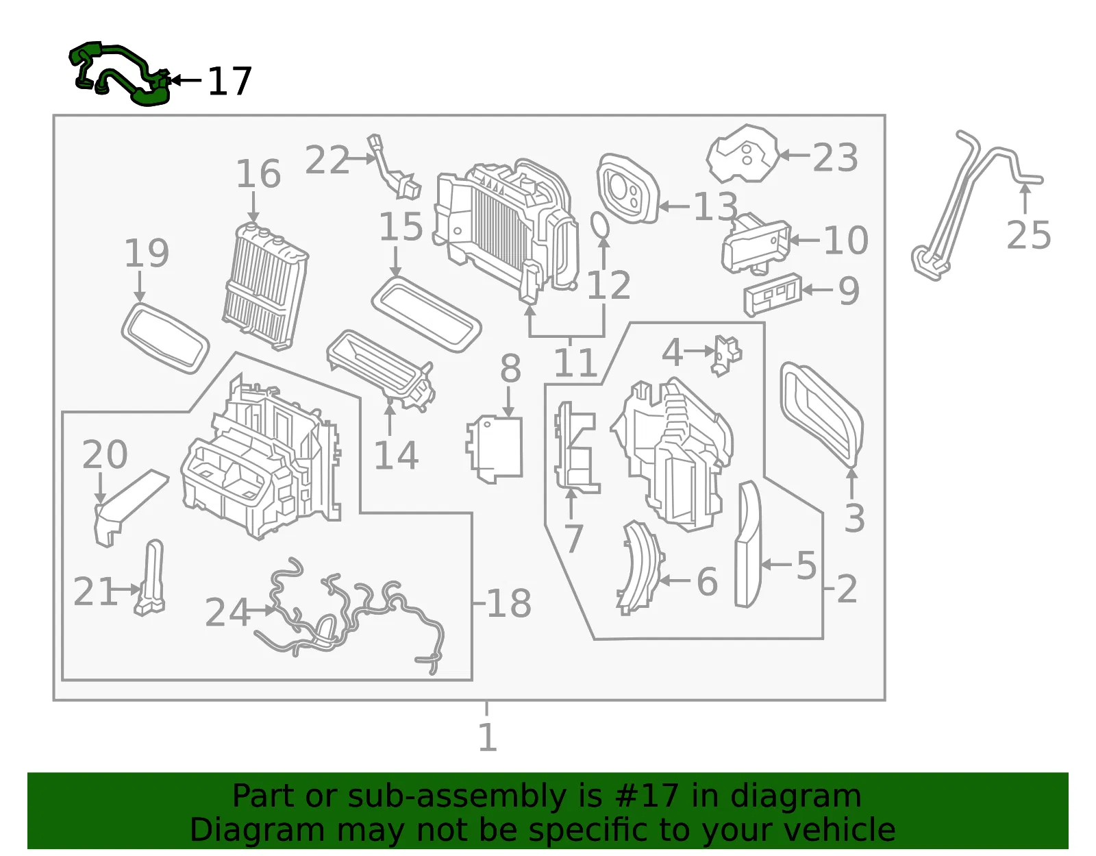 Pipe Kit - Volvo (31404463) - view 2