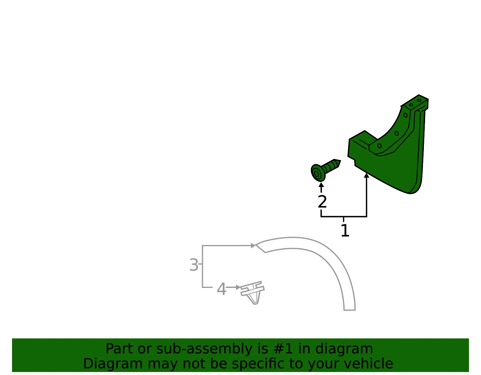 Mud Flap Kit - Volvo (31408784) - view 4