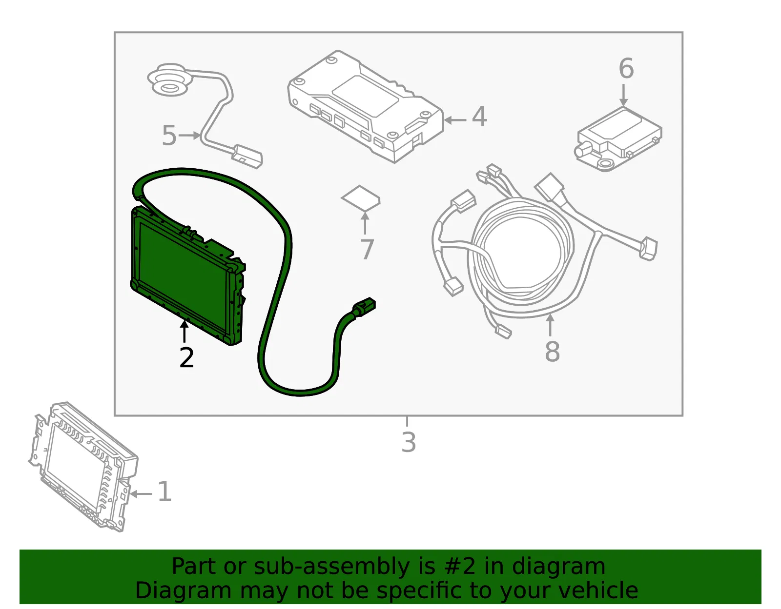 Sensus Connected Touch - Touch Frame - Volvo (31414529) - view 4
