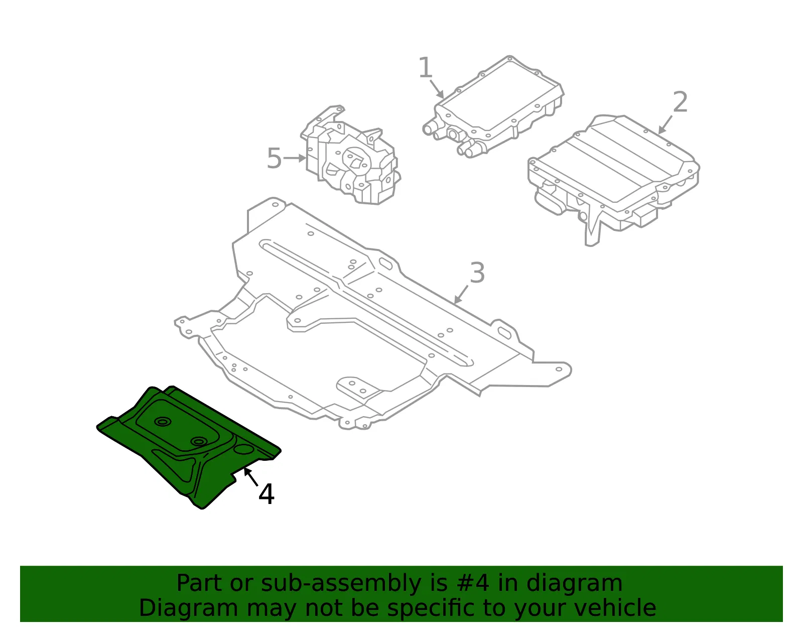 Protector - Driver's Side (LH) - Volvo (31419409) - view 2