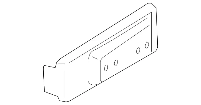 Aperture Panel Lower Bracket - Volvo (31440207)