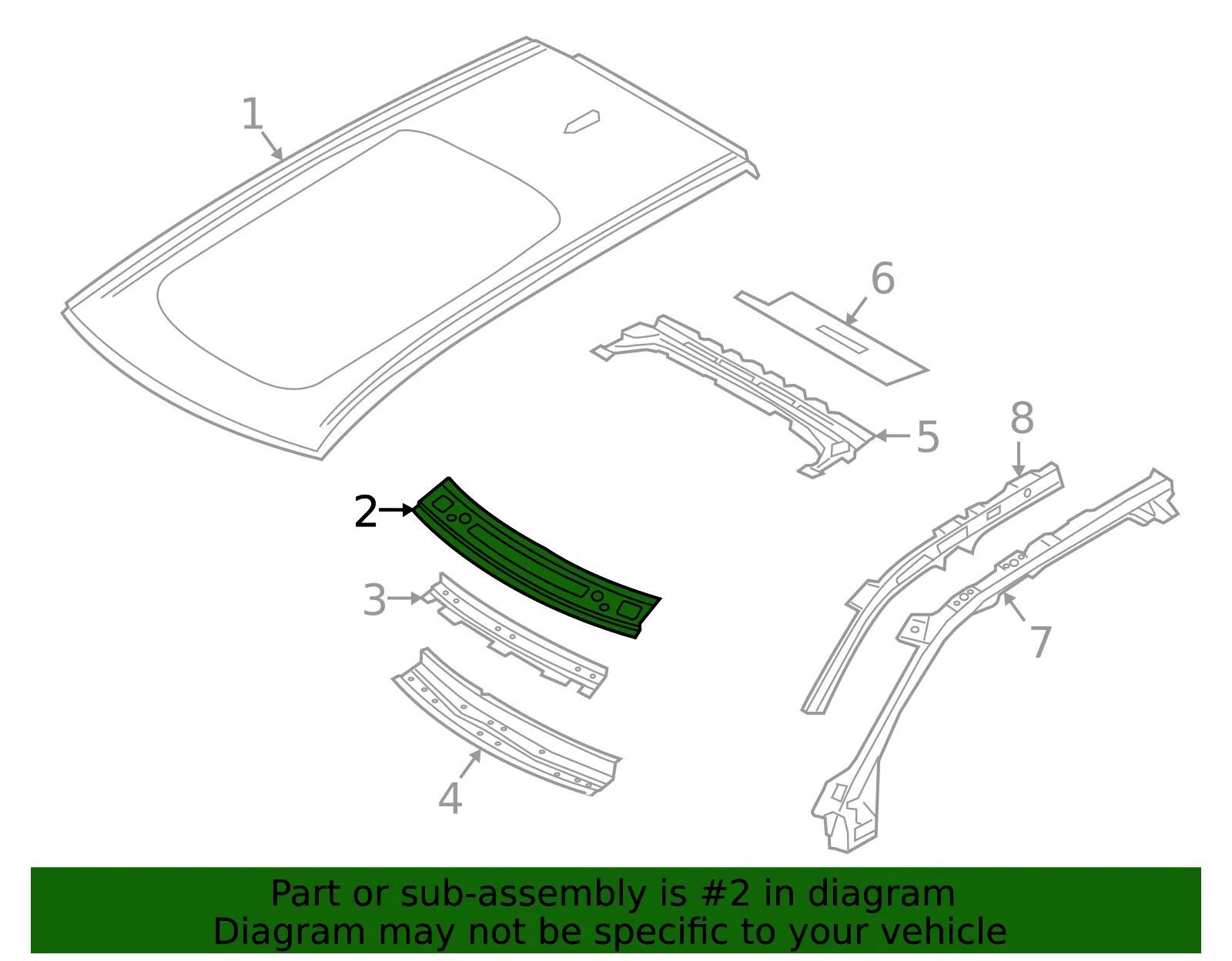 Header Panel - Volvo (31440363) - view 2