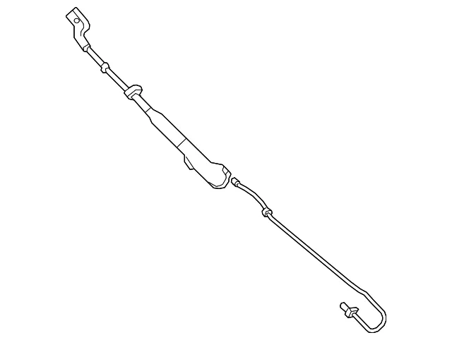 Wiper Arm - Driver's Side (LH) - Volvo (31457316)