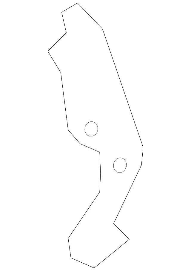 Release Rod Bracket - Passenger Side (RH) - Volvo (31651404)