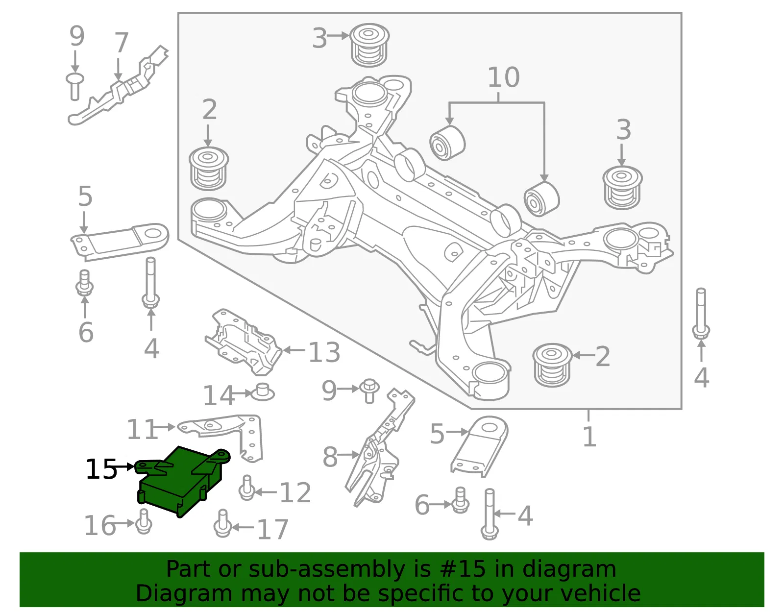Vibration Damper - Volvo (31476998) - view 2