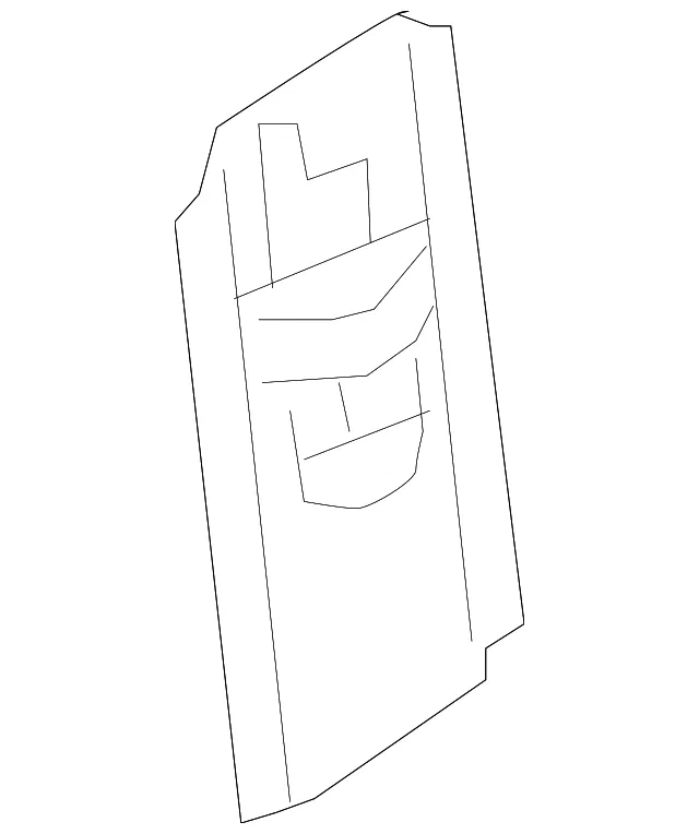 Belt Guide - Passenger Side (RH) - Volvo (31479781)