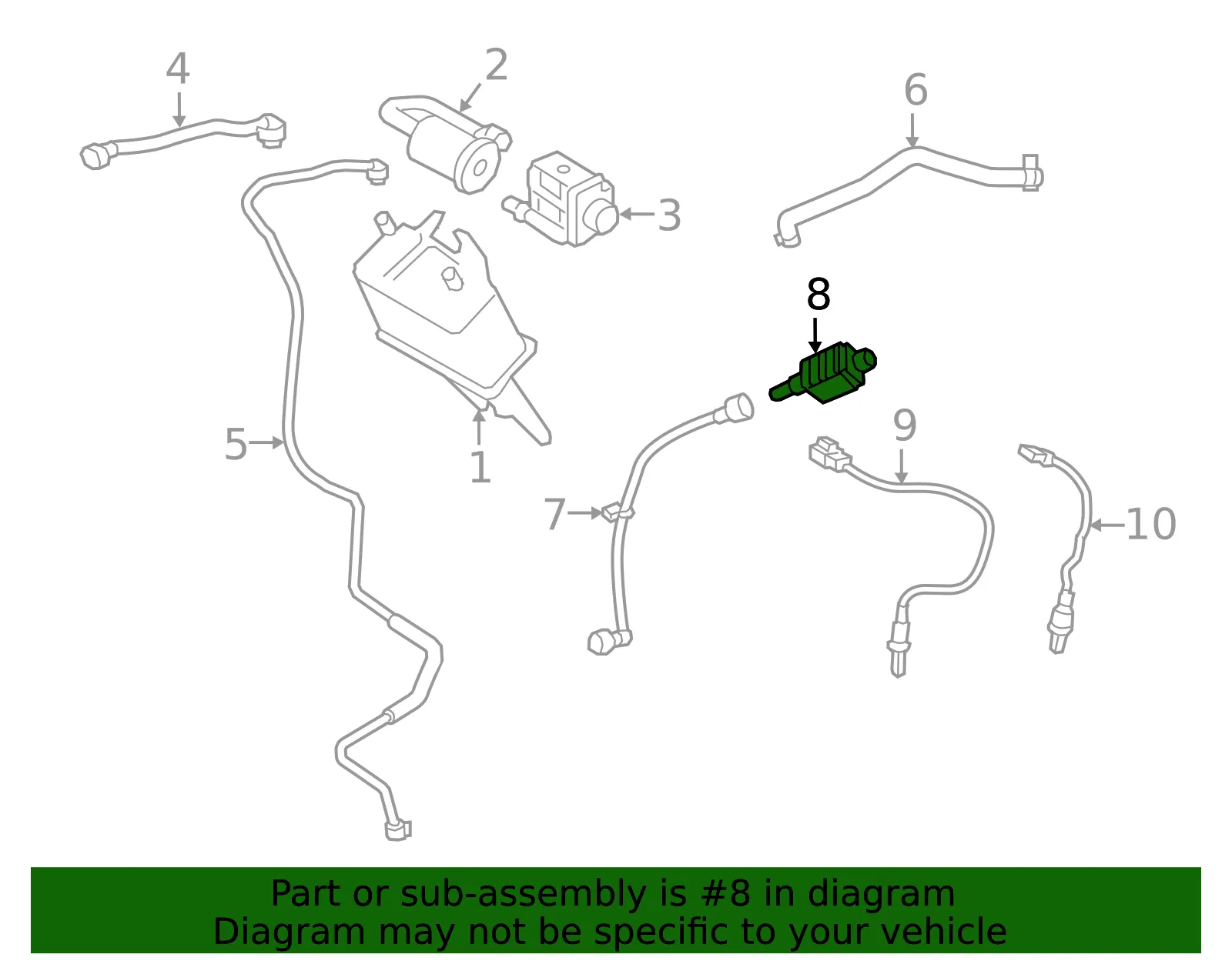 Check Valve - Volvo (32441939) - view 2