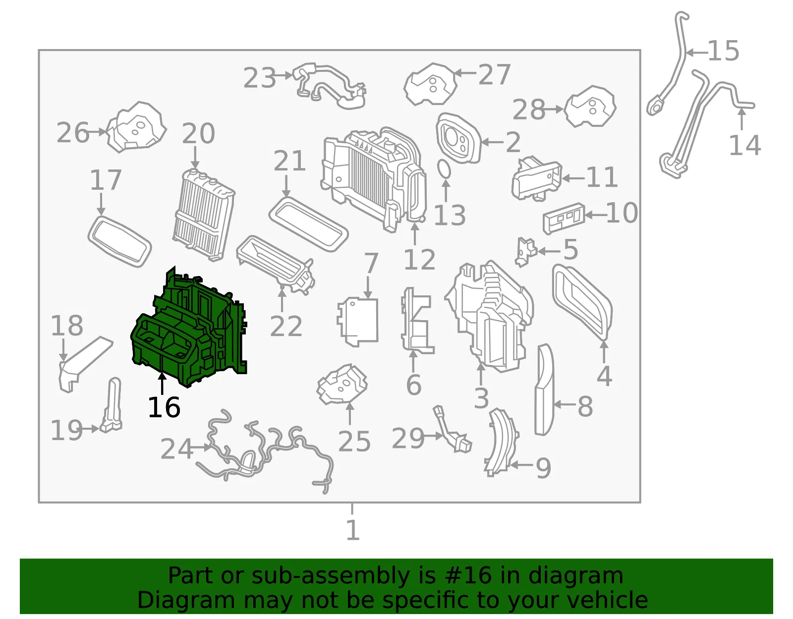 Lower Housing - Volvo (31497421) - view 2