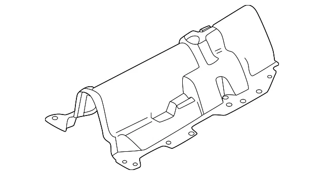 Floor Pan Heat Shield - Volvo (31497436)