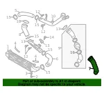 Inter-Cooler Pipe - Volvo (31657736) - view 4