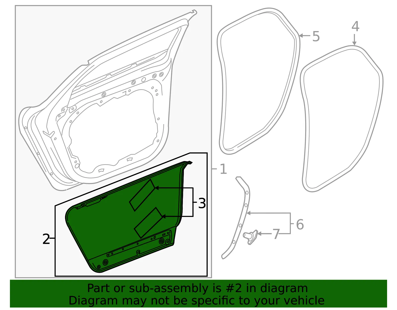 Outer Panel - Volvo (31662698) - view 2