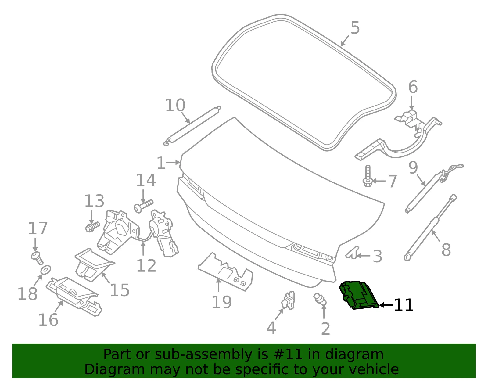 Control Unit - Volvo (31676630) - view 2