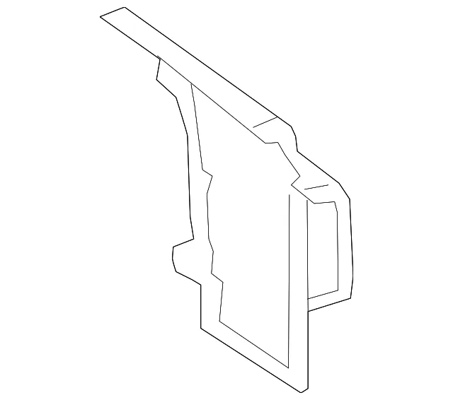 Upper Plate Rear Seal - Passenger Side (RH) - Volvo (31688971)