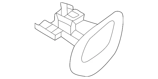 Lmp Washer Cover Bracket - Volvo (31690936)