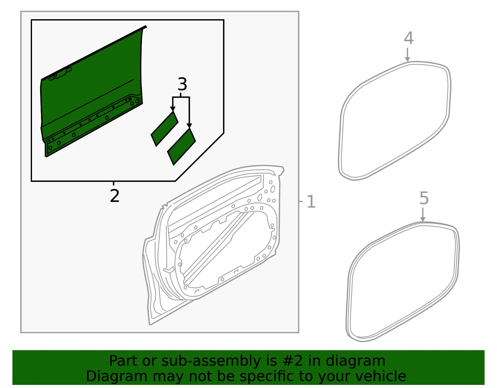 Outer Panel - Volvo (31693071) - view 2