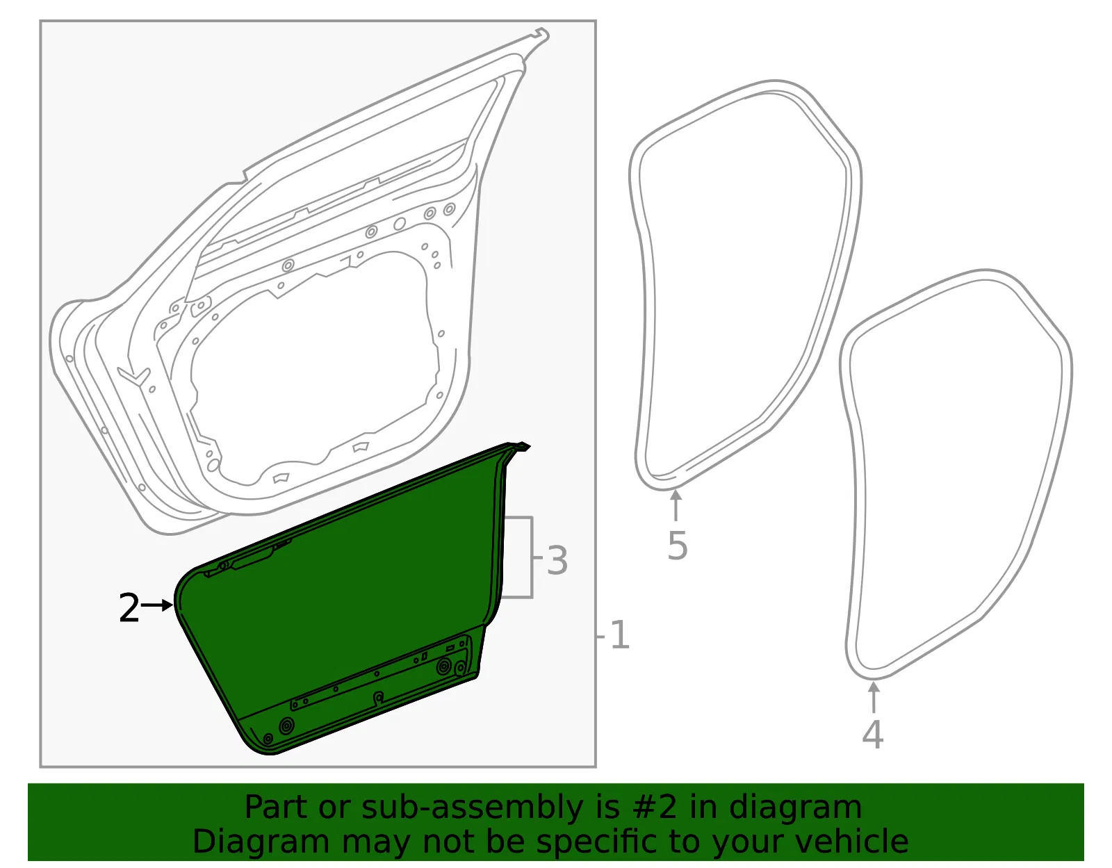 Outer Panel - Volvo (31693082) - view 2