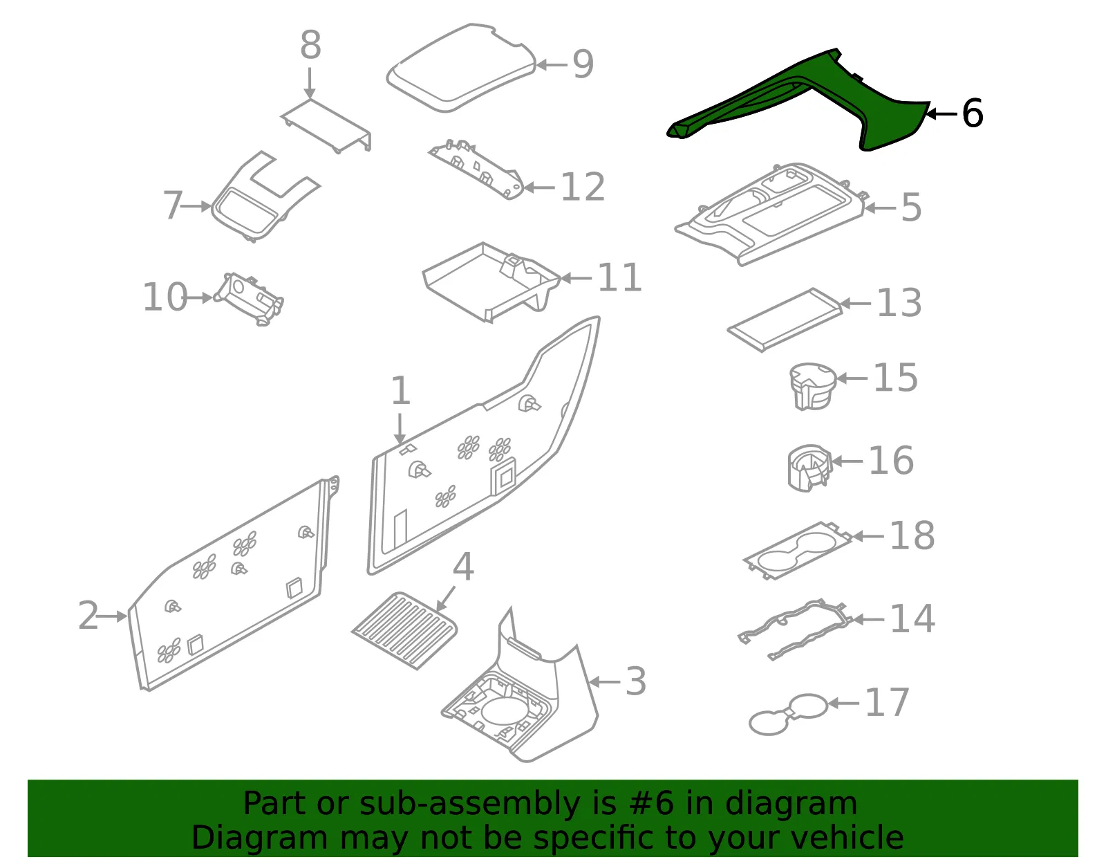 Finish Panel - Volvo (31694045) - view 2