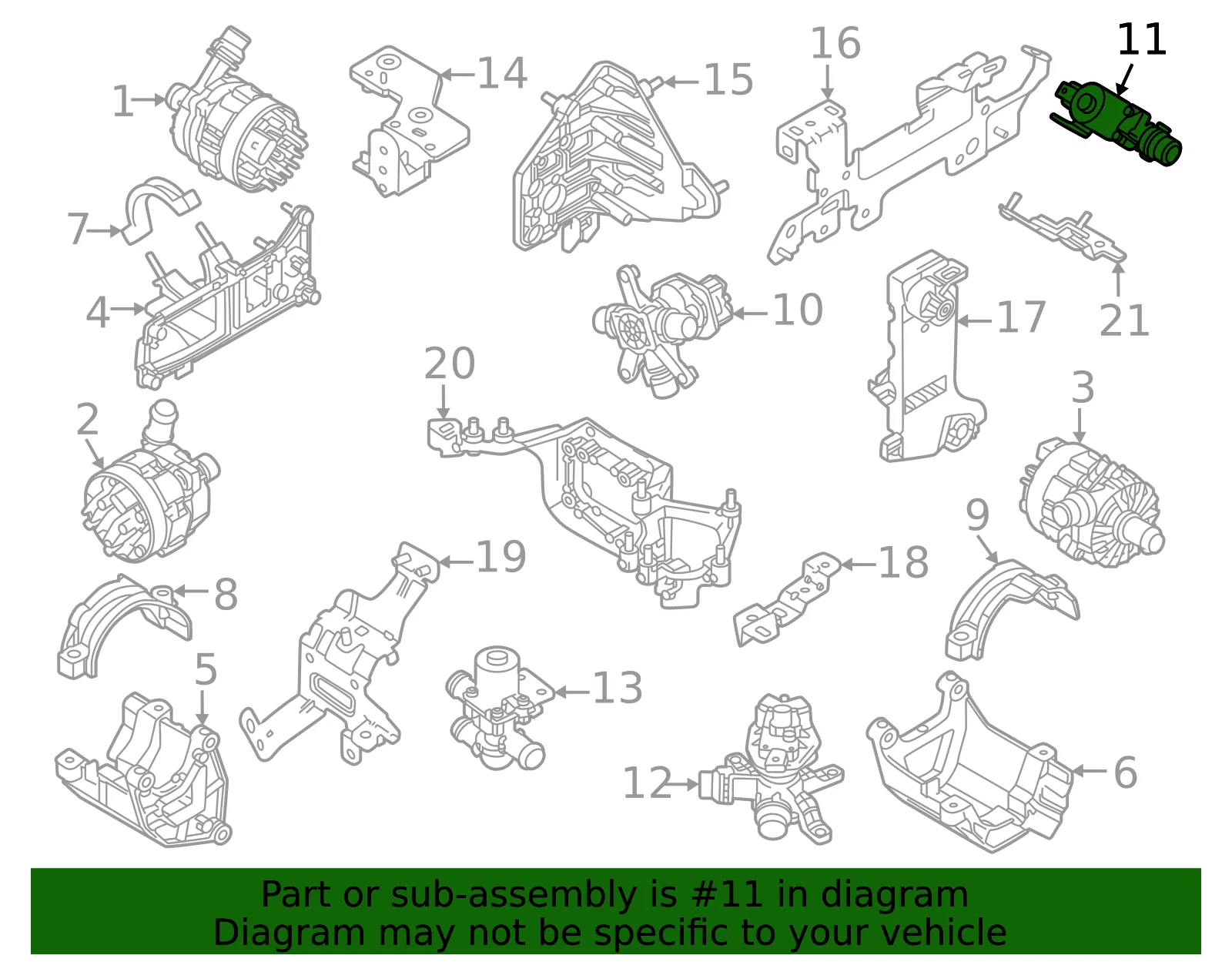 Valve - Volvo (32138605) - view 2