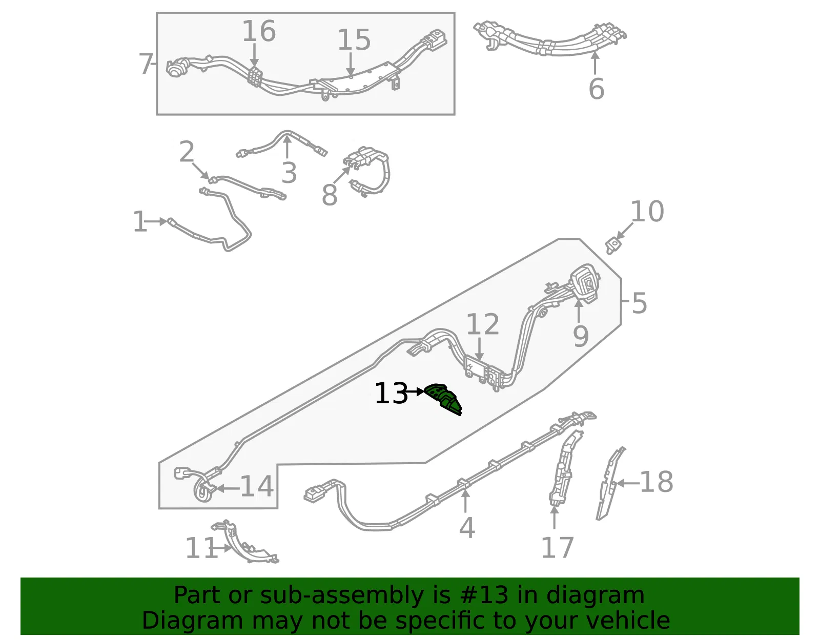 Cable Case - Volvo (32212353) - view 2