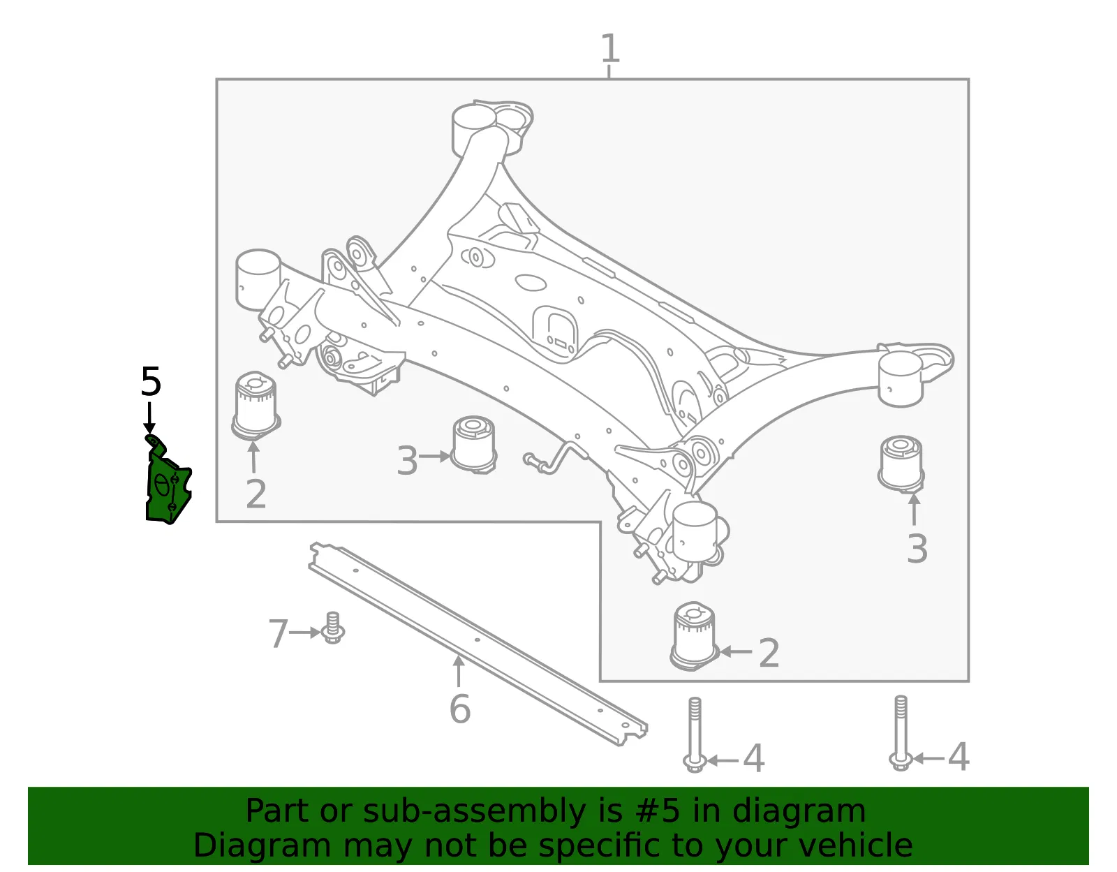 Mount Bracket - Volvo (32221689) - view 2