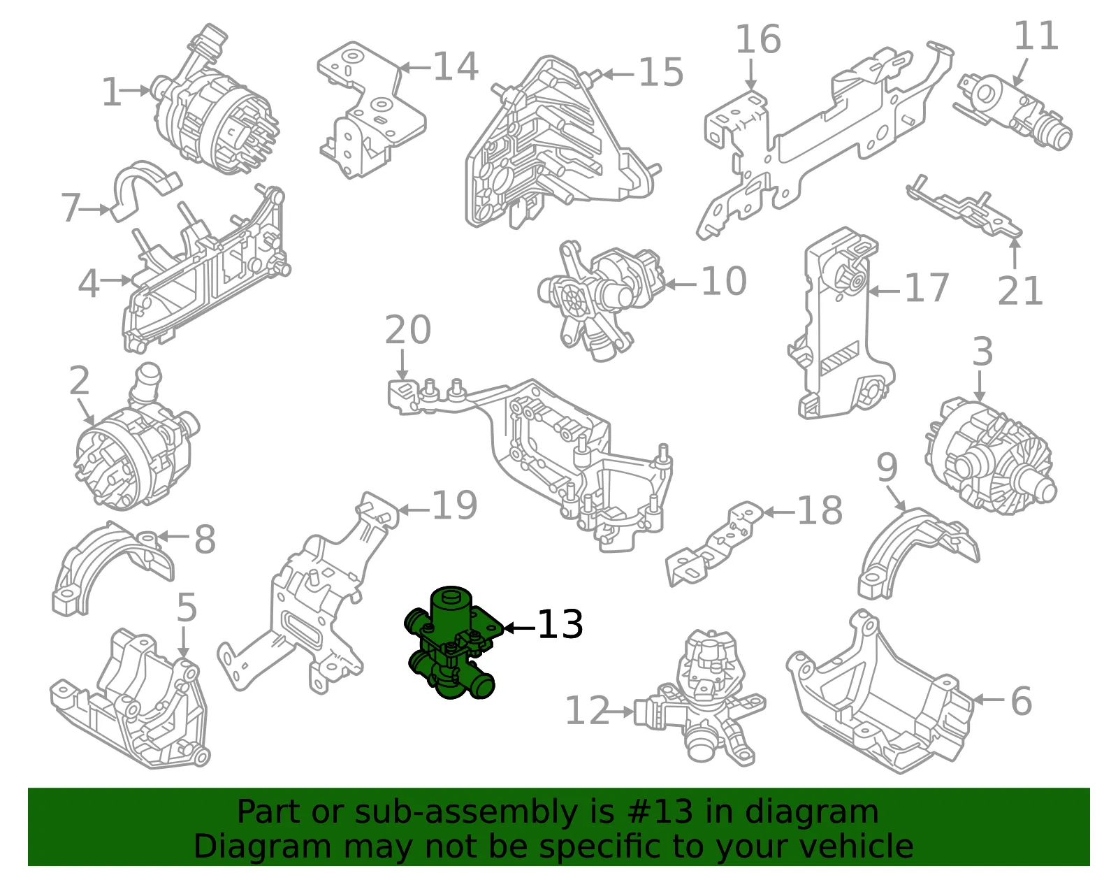 Valve - Volvo (32252972) - view 2