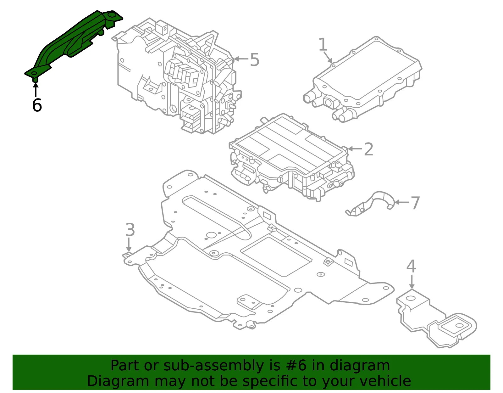 Controller Cover - Volvo (32263073) - view 2