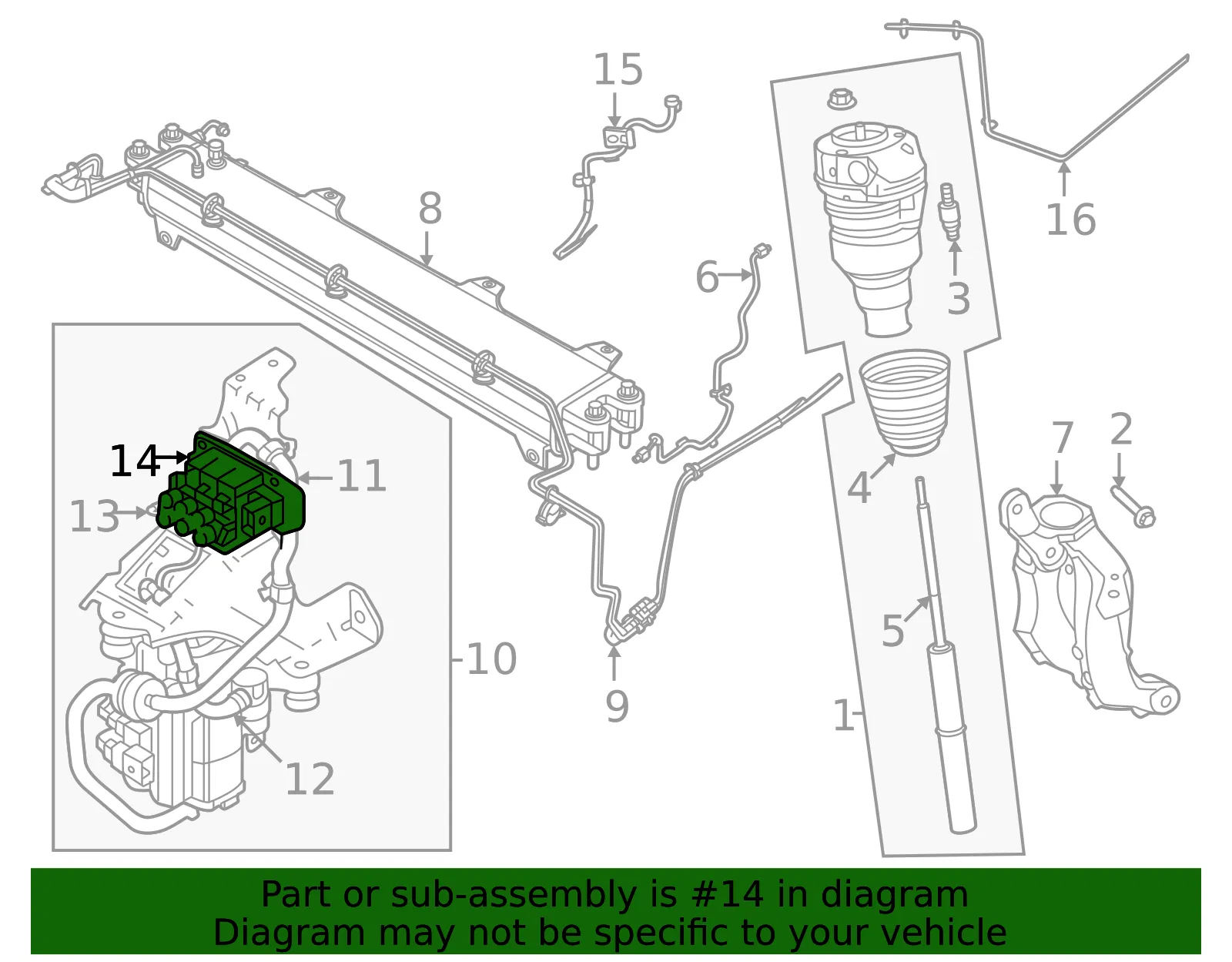 Control Valve - Volvo (32269679) - view 2