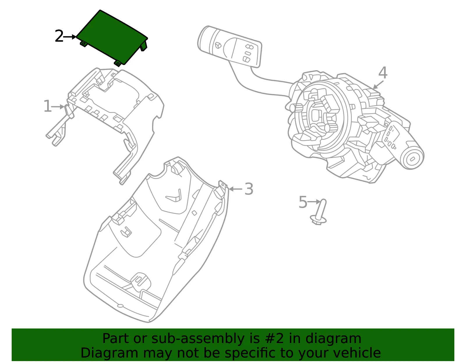 Upper Cover - Volvo (32318400) - view 2
