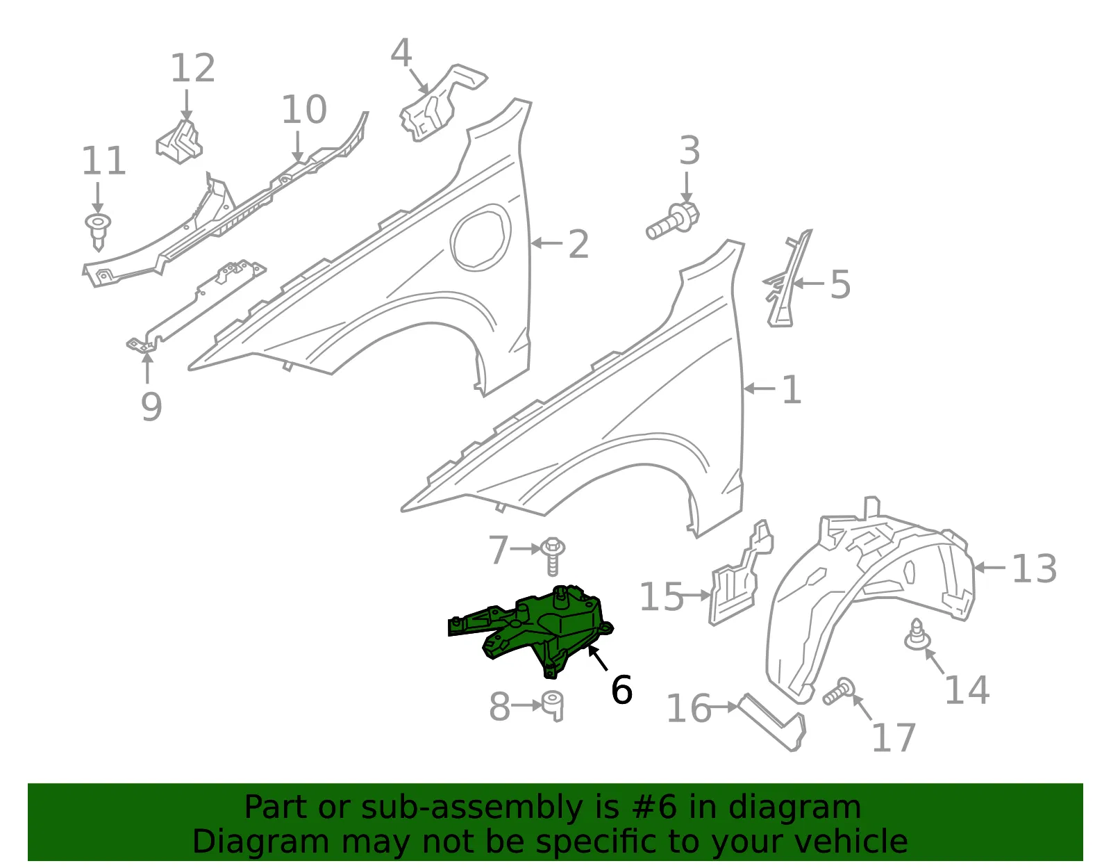 Mount Panel - Volvo (32288928) - view 2