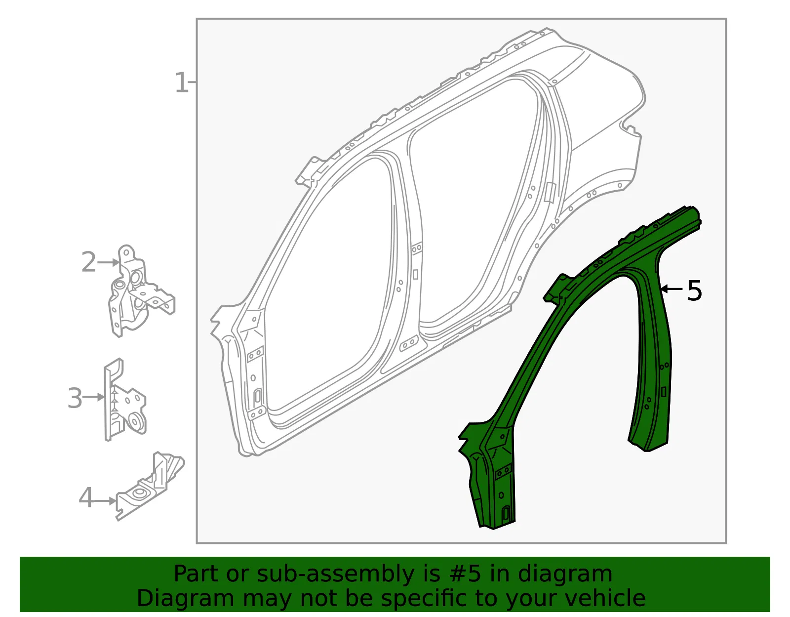 Aperture Panel - Volvo (32310035) - view 2