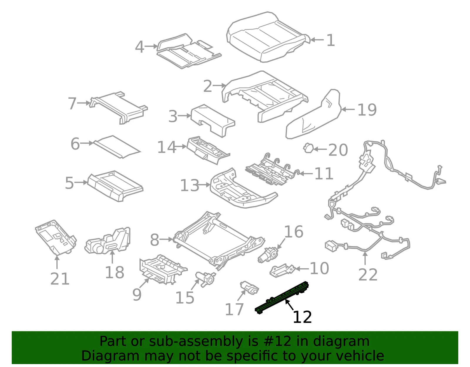 Guide Rail - Volvo (32338531) - view 2