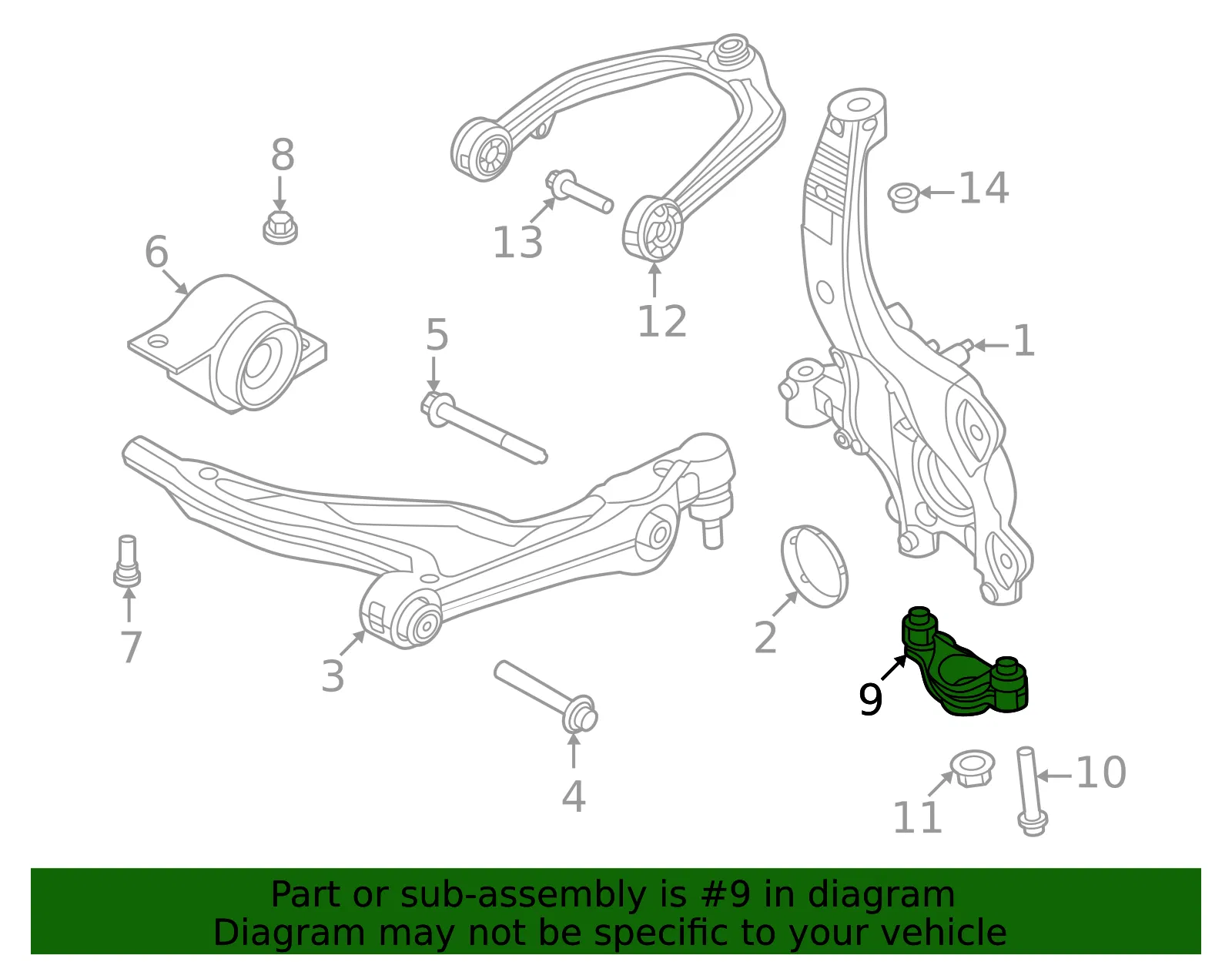 Mount Bracket - Volvo (32346244) - view 2