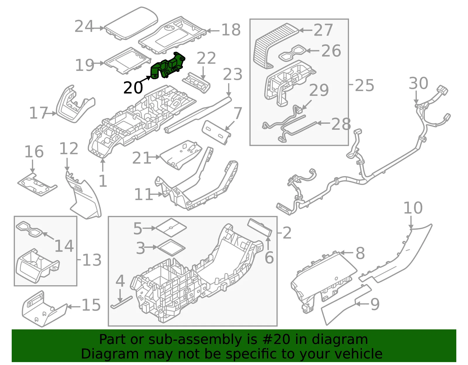 Support Frame - Volvo (32352781) - view 2