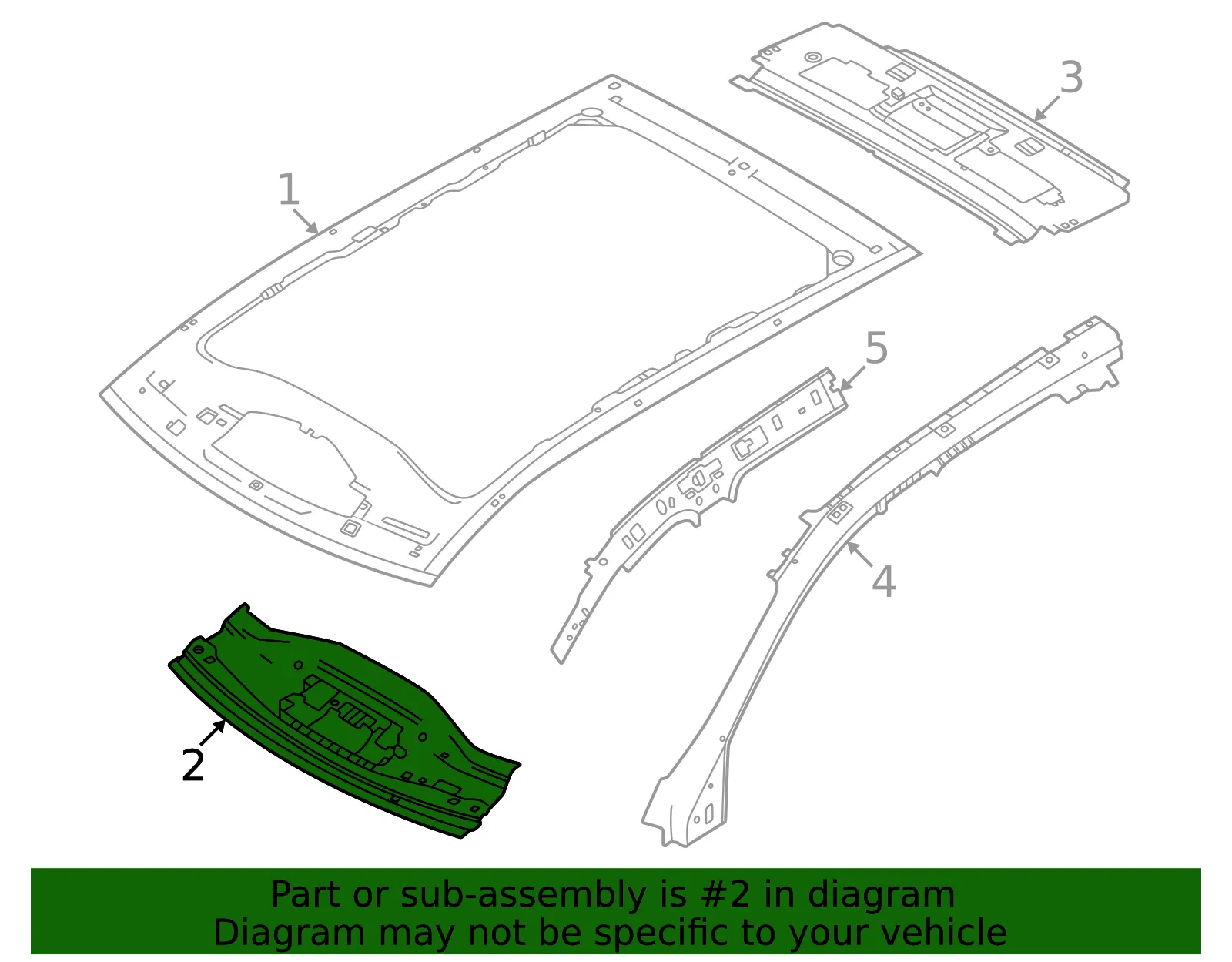 Header Panel - Volvo (32353029) - view 2