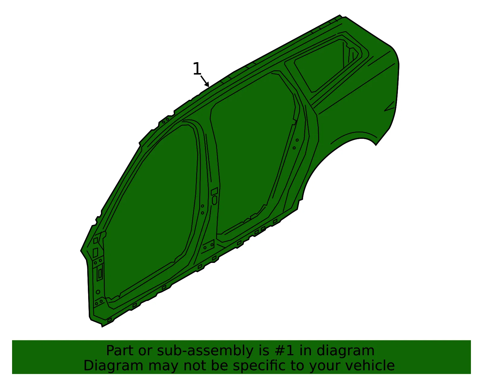 Aperture Panel - Volvo (32353831) - view 2