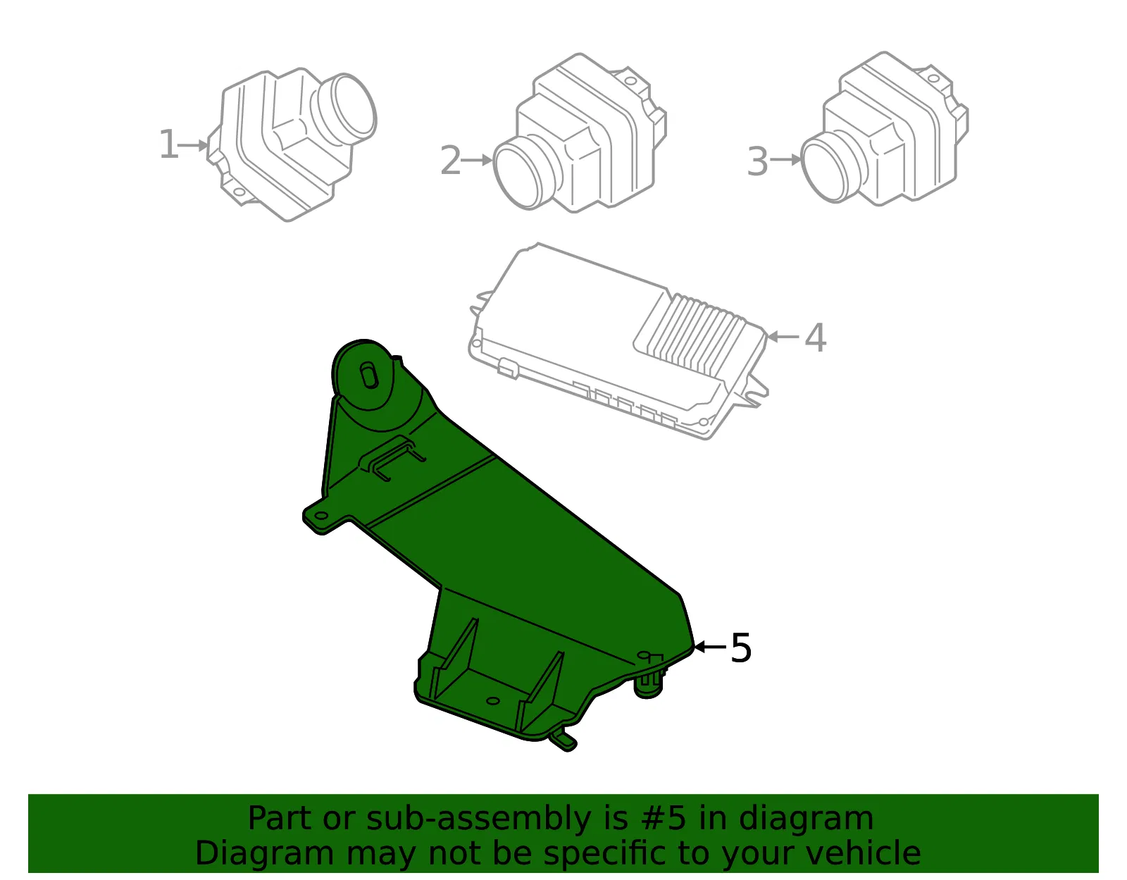 Mount Bracket - Volvo (32373436) - view 2